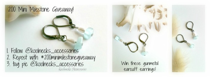 Here are the details for the giveaway!! @koolnecks_accessories